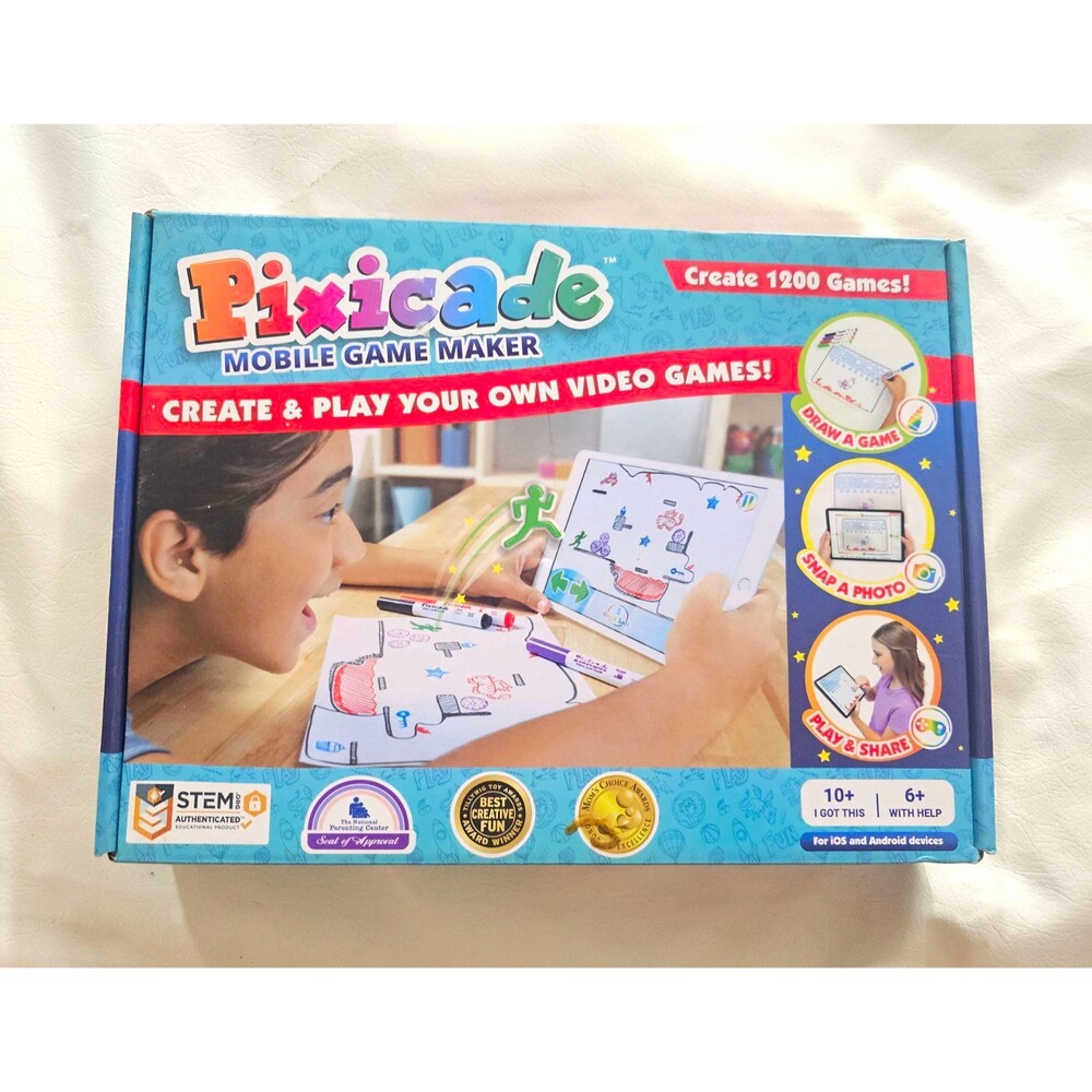 BitGenius Pixicade Mobile Game Maker Create & Play Your Own Video Games PXC01106